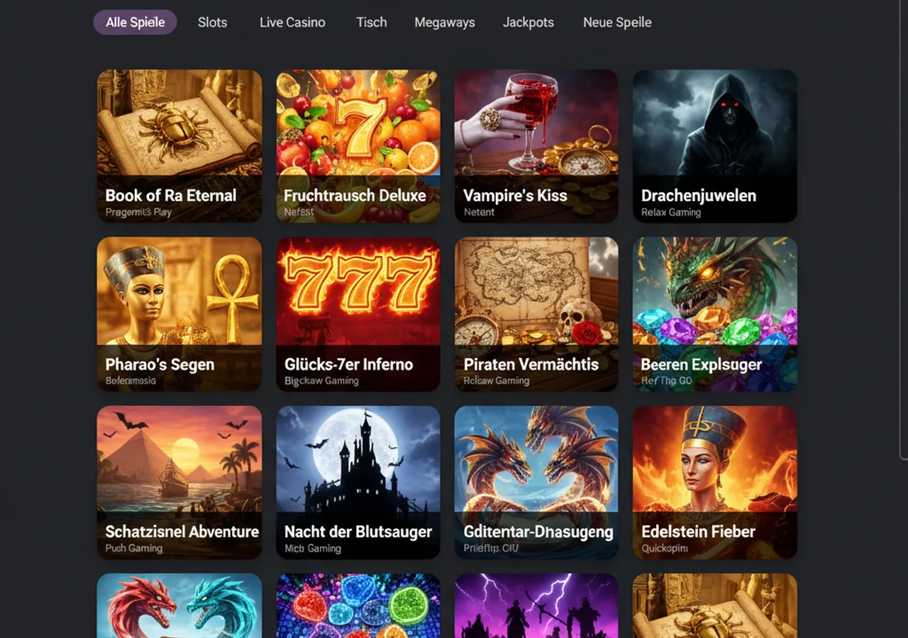 Spielangebot bei Eternal – Eternal